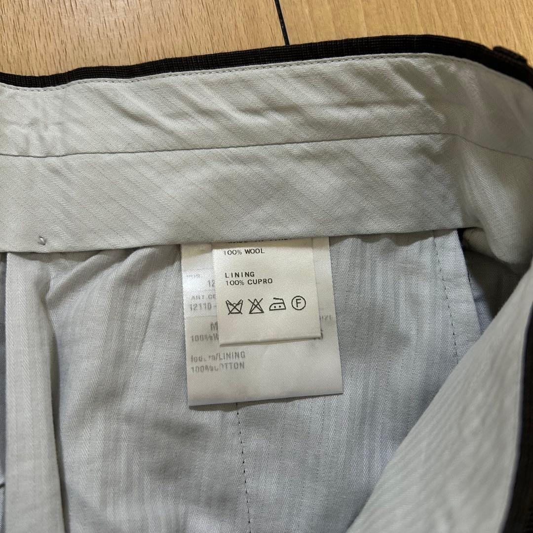 【used】beams f イタリア製 スーツ セットアップ ブラウン チェック