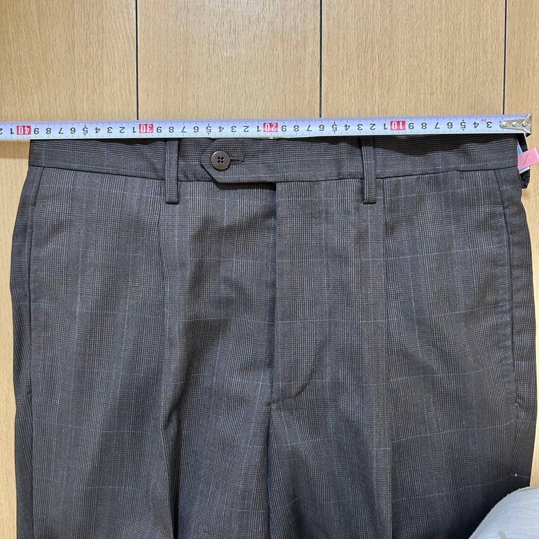【used】beams f イタリア製 スーツ セットアップ ブラウン チェック