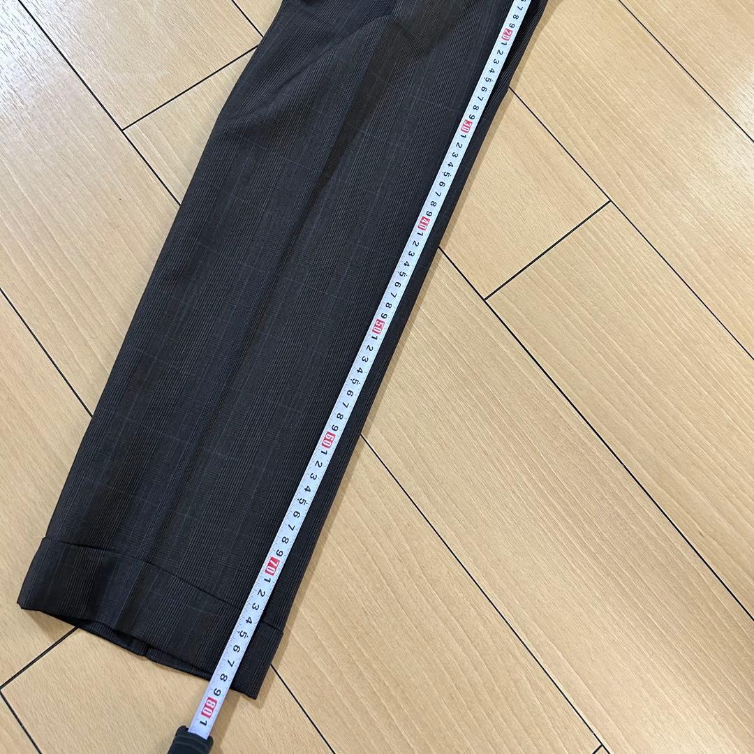 【used】beams f イタリア製 スーツ セットアップ ブラウン チェック