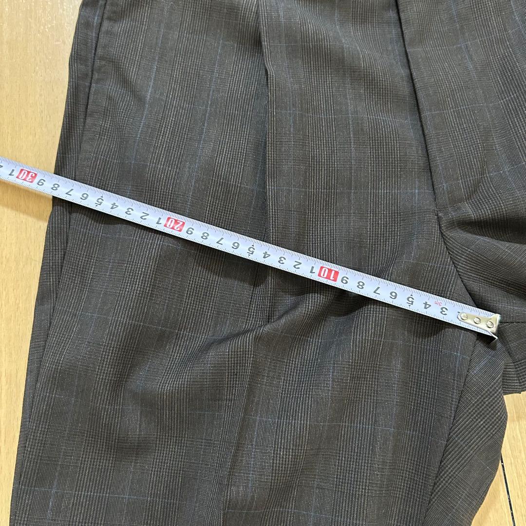 【used】beams f イタリア製 スーツ セットアップ ブラウン チェック
