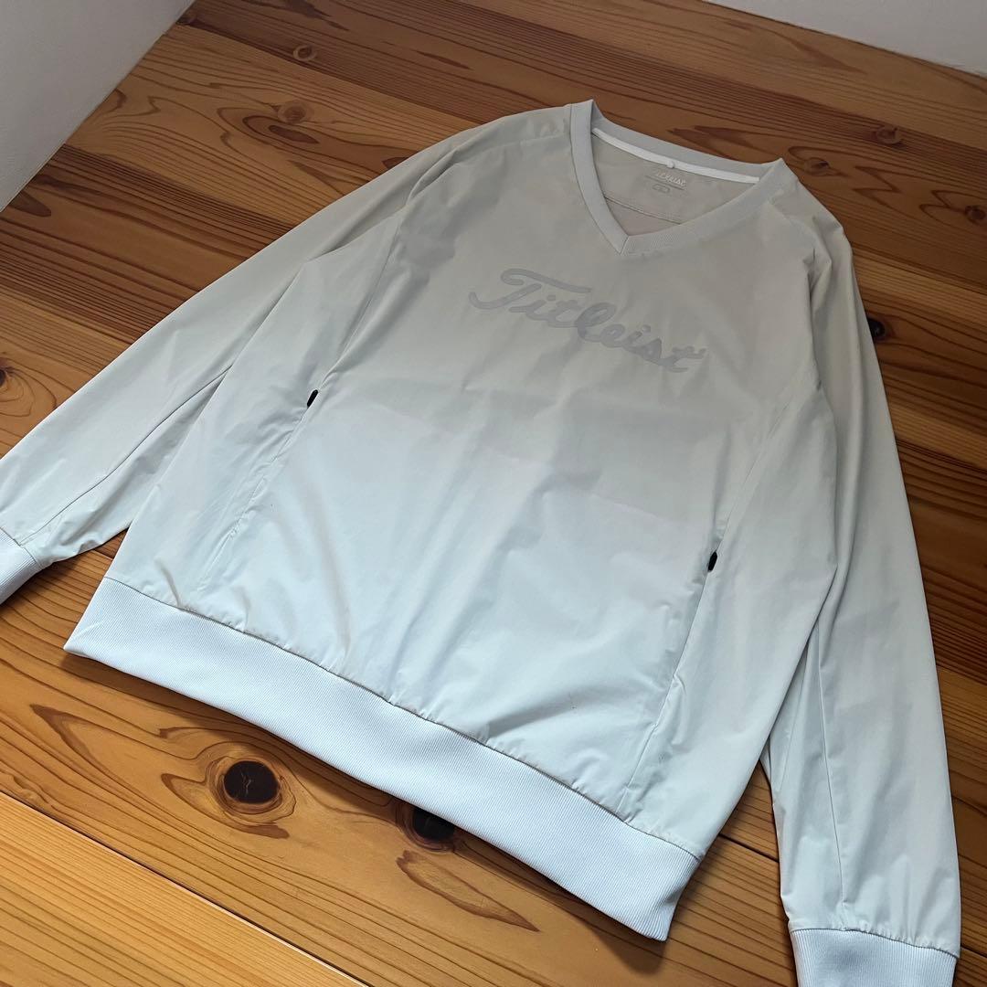 Titleist タイトリスト　Ｖネック　ライトプルオーバージャケット　L