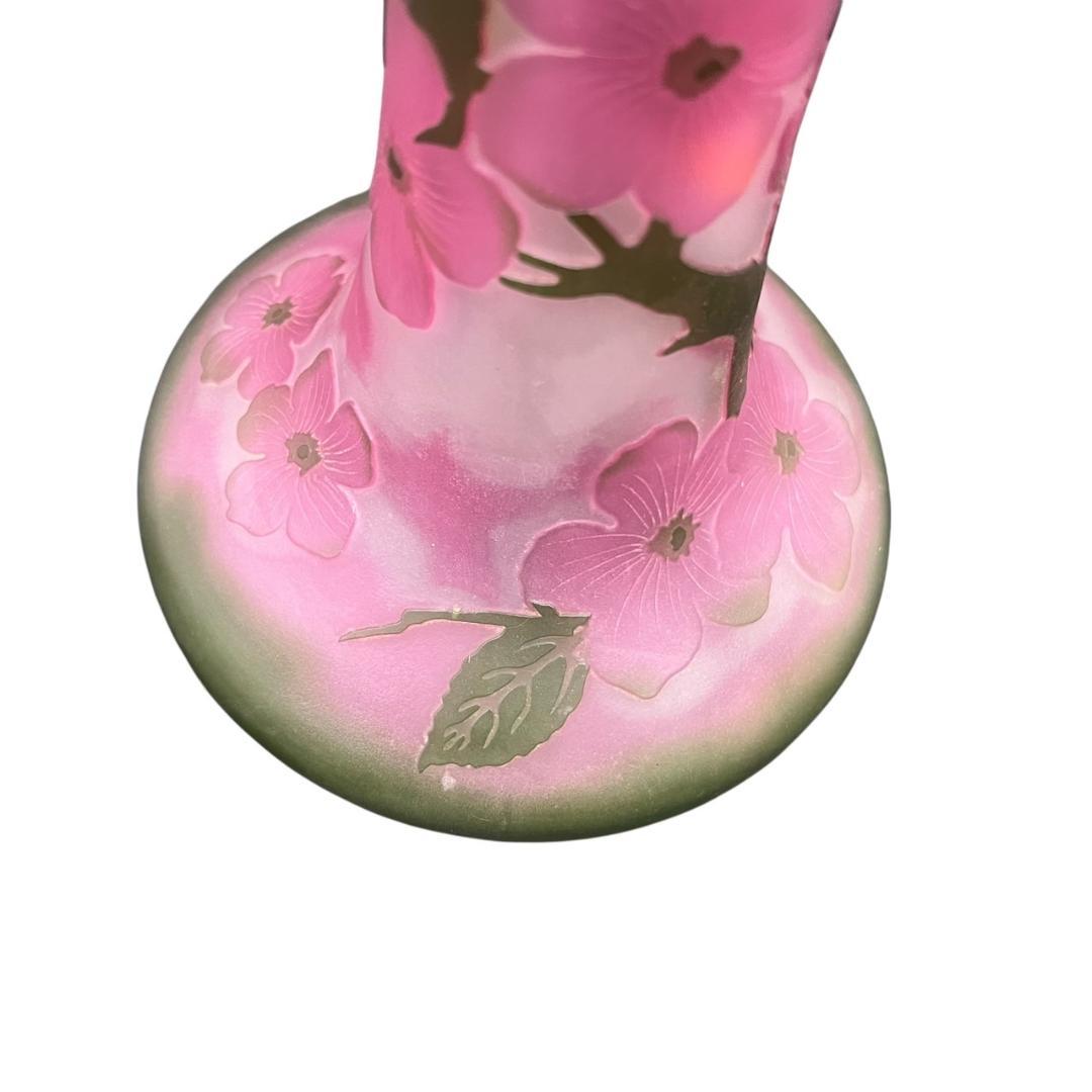 フォロー割　ガレ風　テーブルランプ　フロアランプ　アンティーク調　高さ49cm