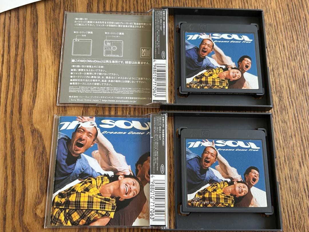 DREAMS COME TRUE MD ミニディスク The SOUL ドリカム