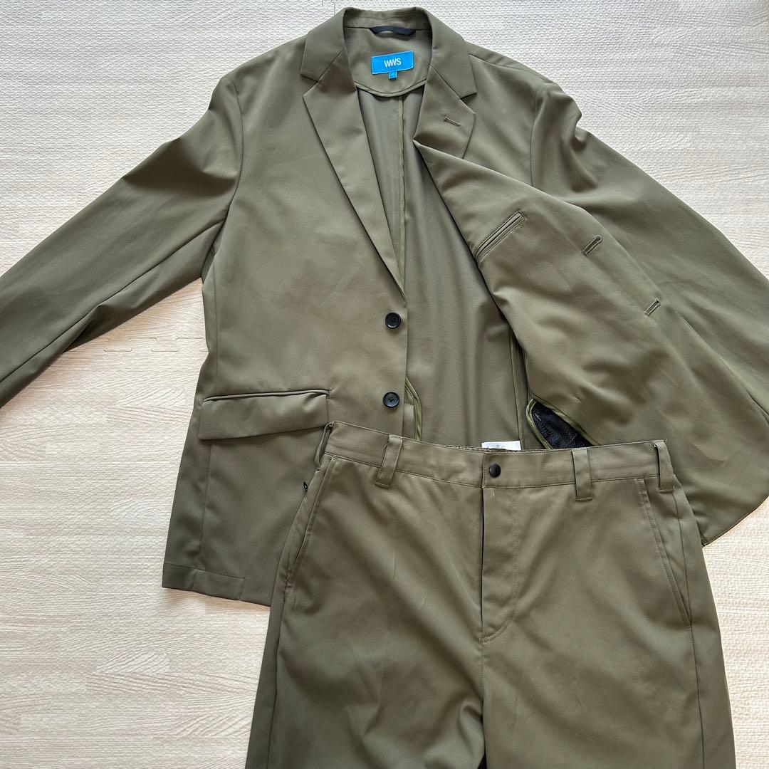 WWS ワークウェアスーツ BIZジャケットアンクルパンツセットアップM