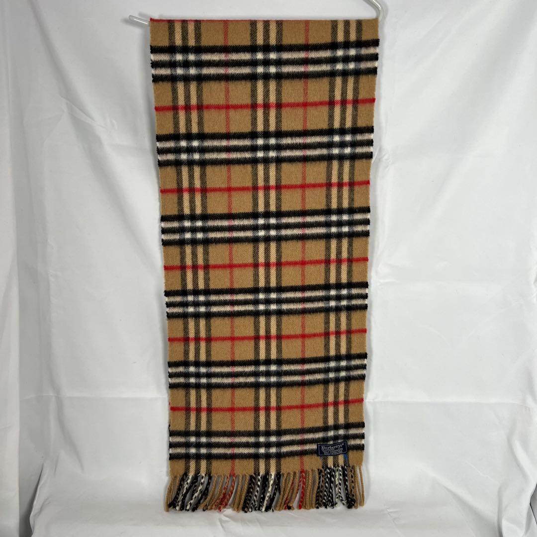 【定番人気】Burberrys マフラー カシミヤ100%　ノバチェック