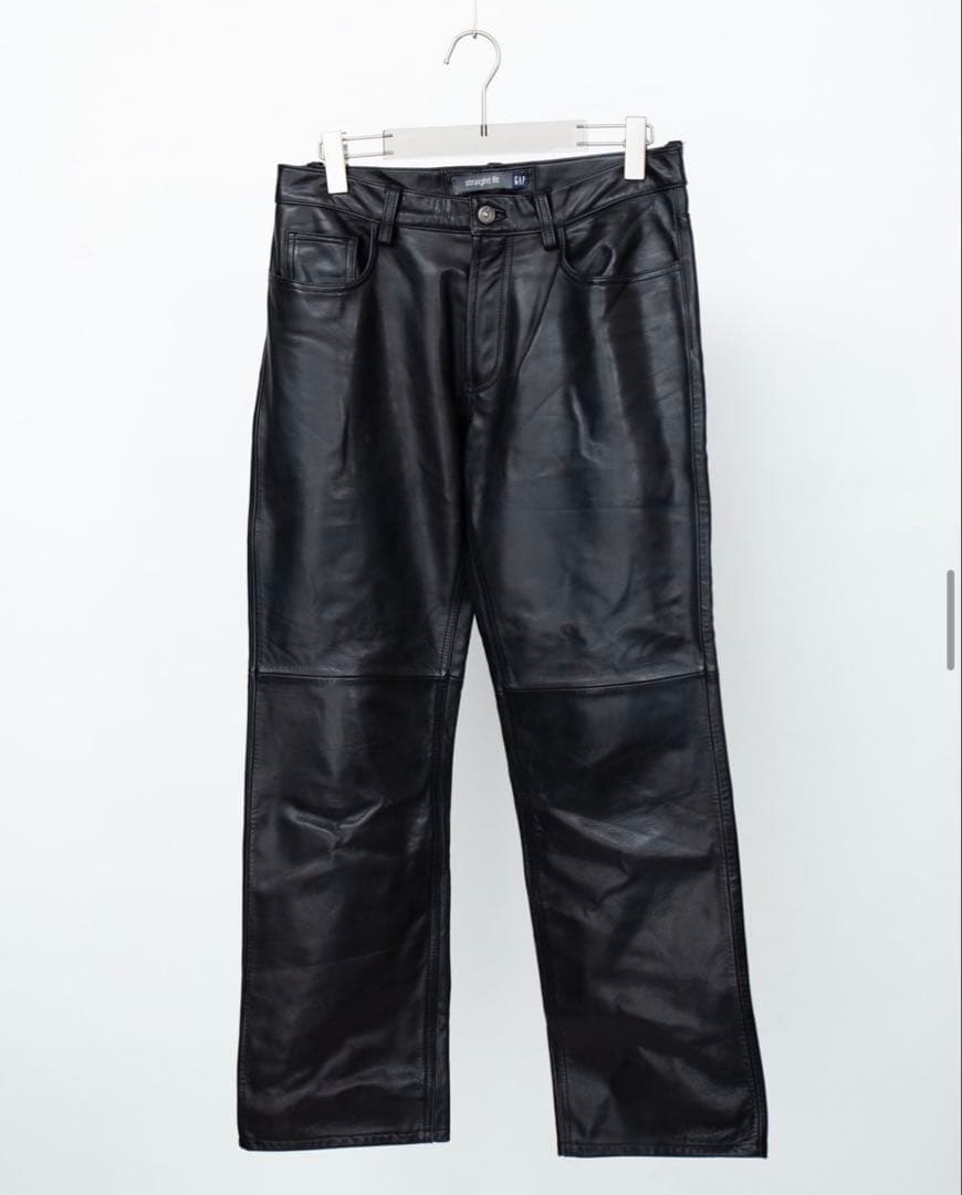 GAP design leather trousersレザーパンツ