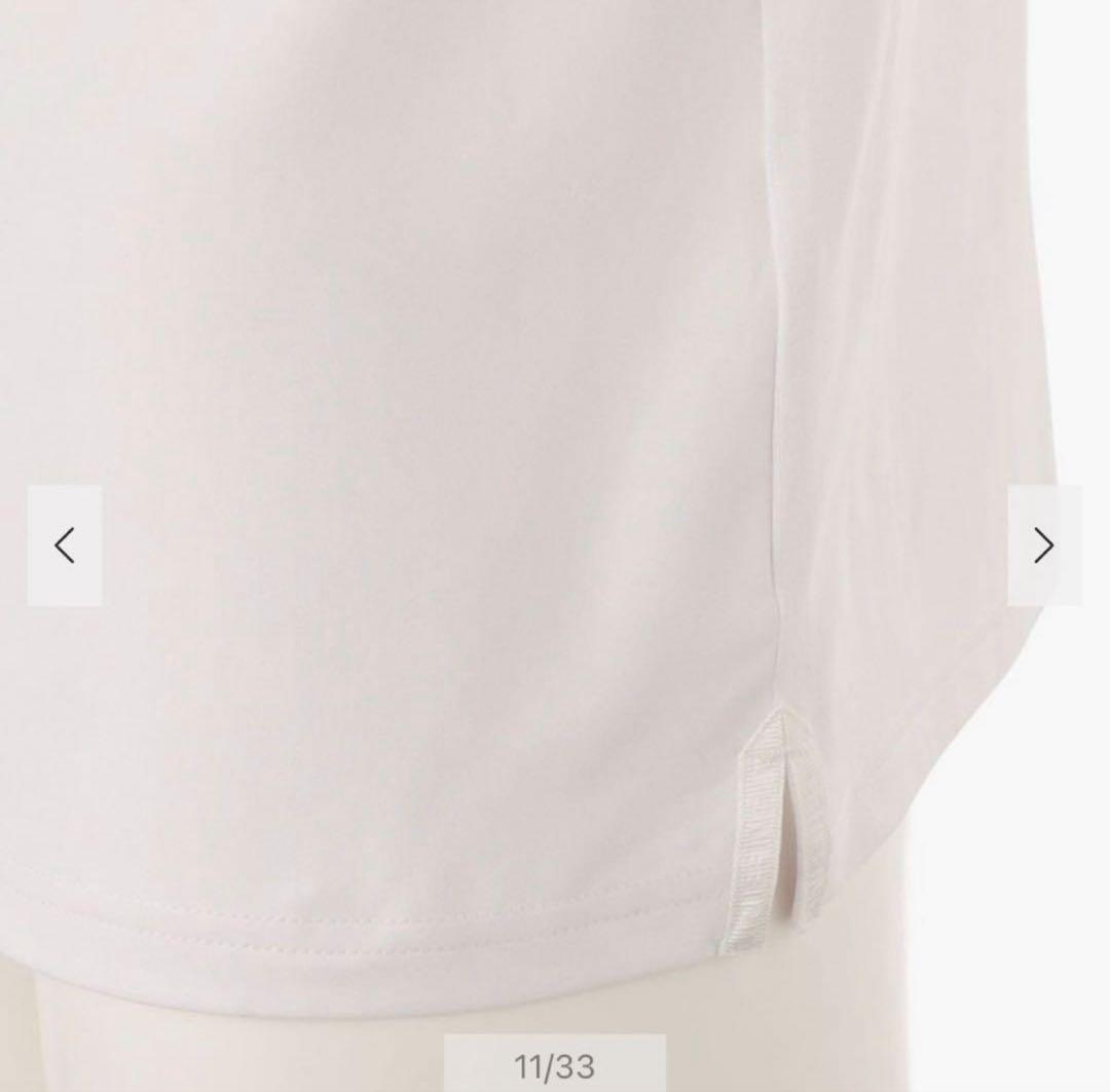 【新品・タグ付き】BRIEFING メンズ モックネック ハーフジップ 白 L