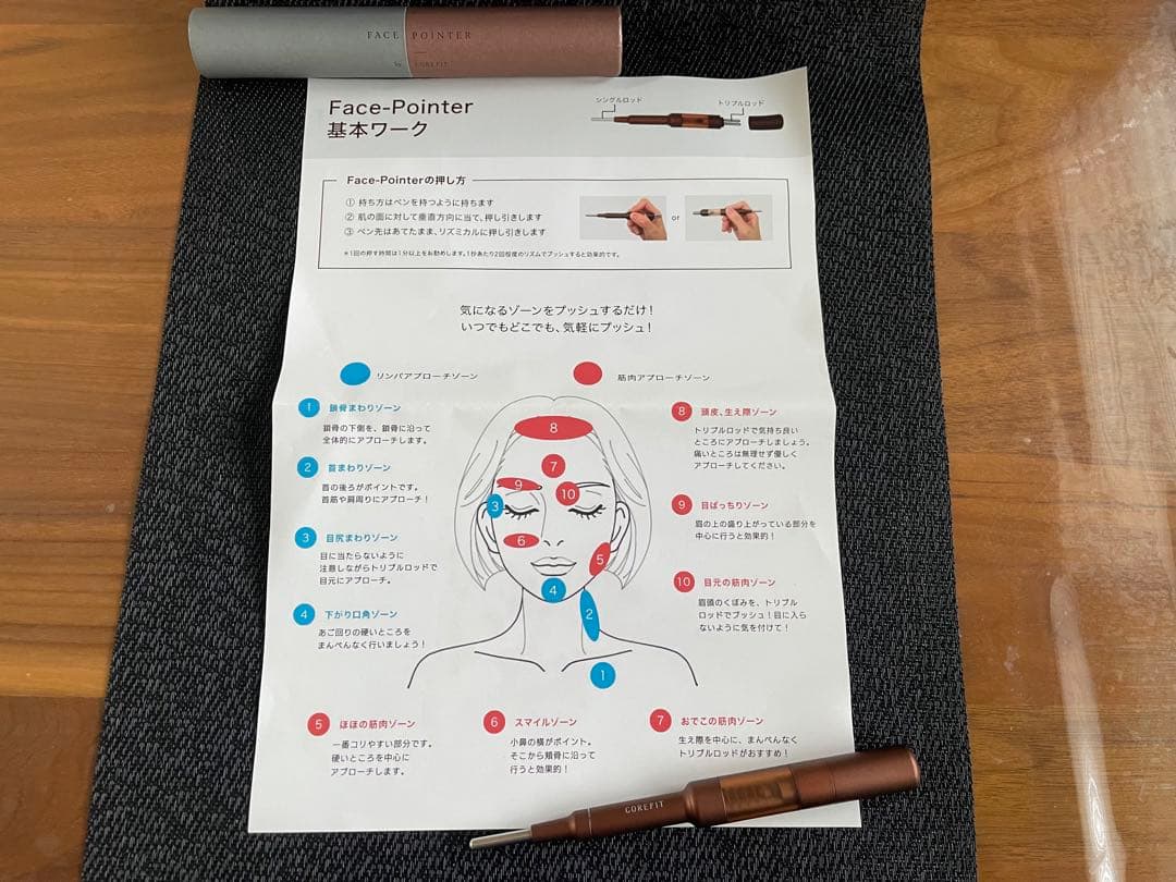 ［正規品］CORE FIT FACE POINTER 美顔用品