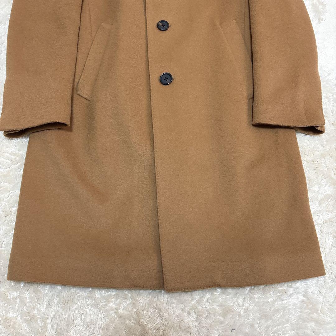 美品 ラルディーニ コート チェスターコート ブートニエール 46