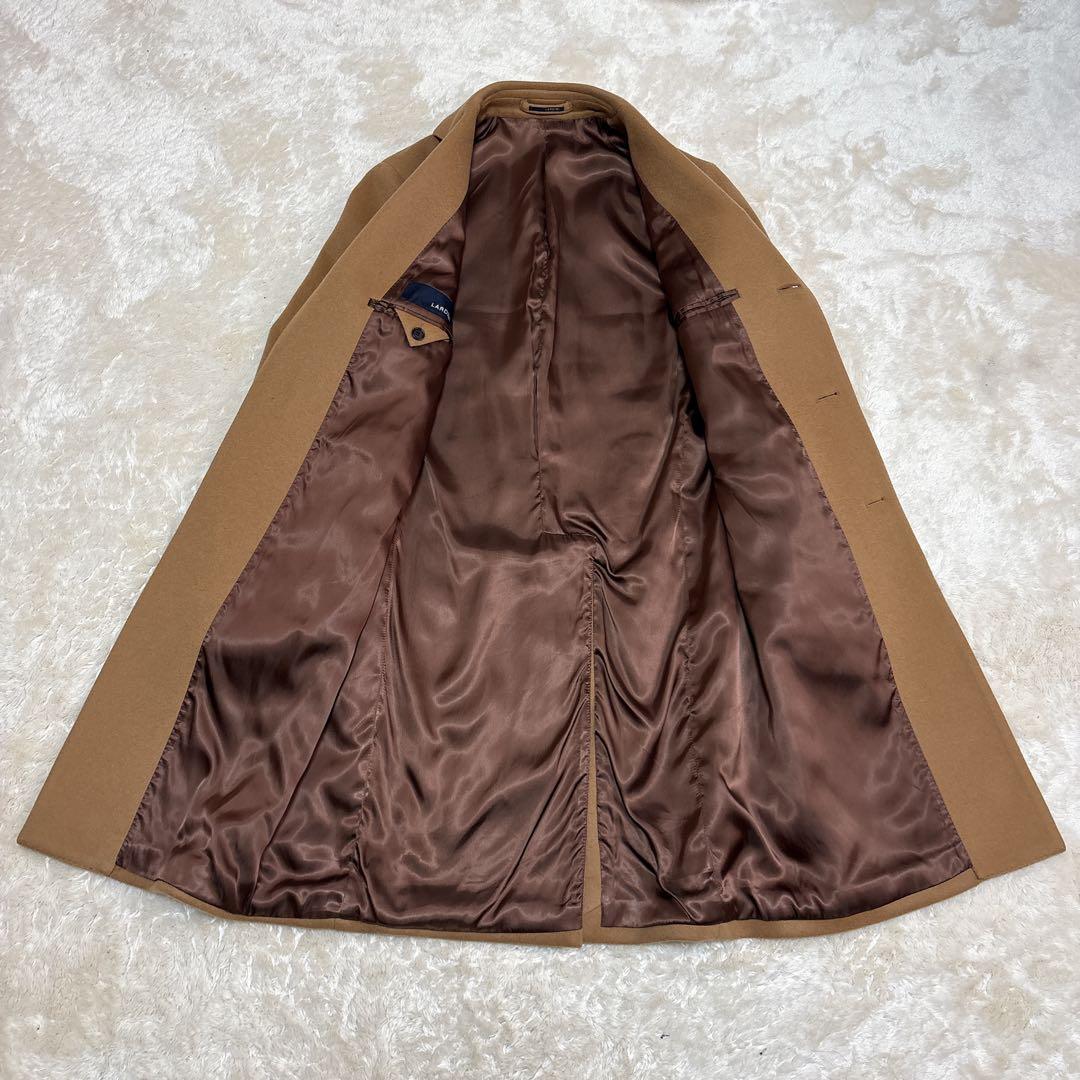 美品 ラルディーニ コート チェスターコート ブートニエール 46