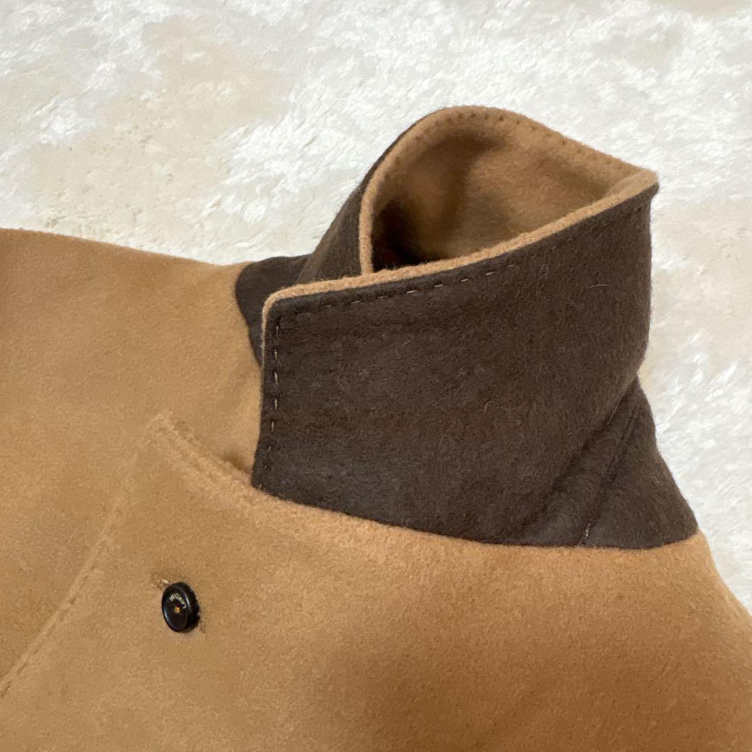 美品 ラルディーニ コート チェスターコート ブートニエール 46