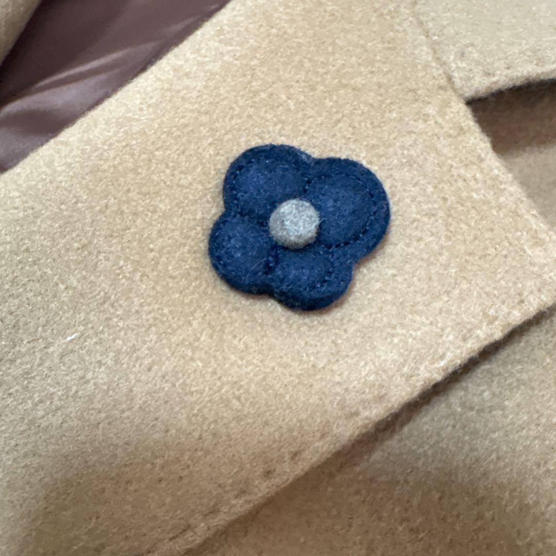 美品 ラルディーニ コート チェスターコート ブートニエール 46