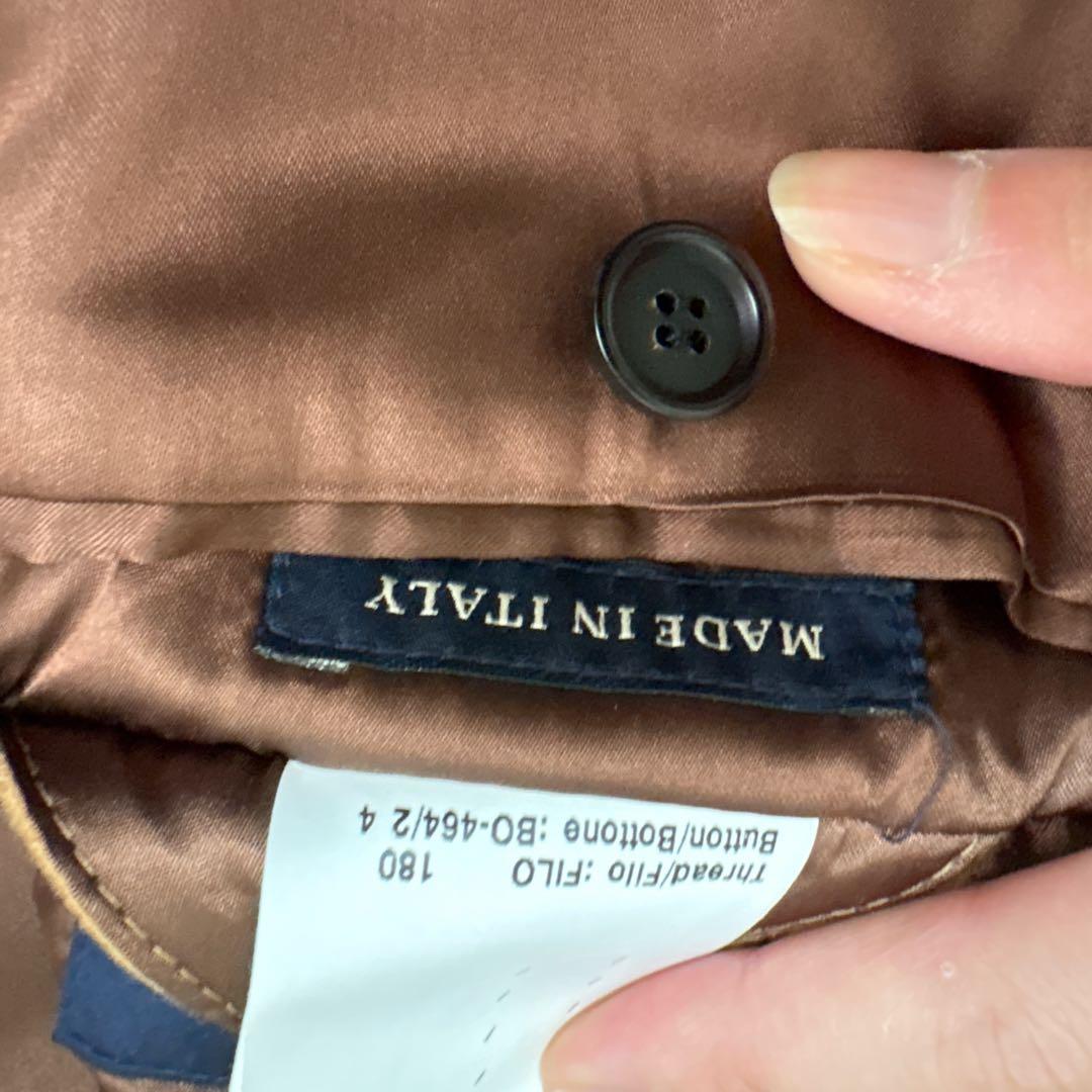 美品 ラルディーニ コート チェスターコート ブートニエール 46