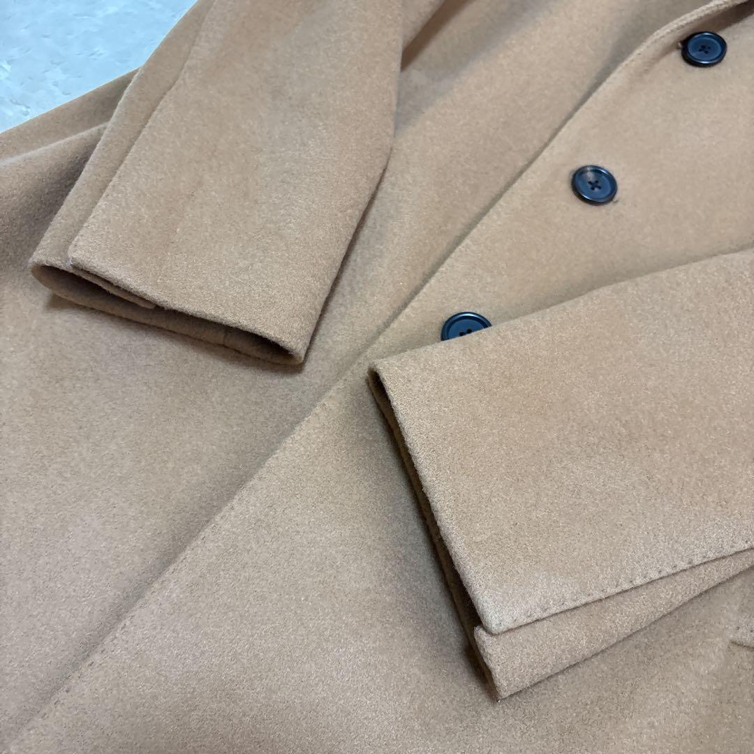 美品 ラルディーニ コート チェスターコート ブートニエール 46