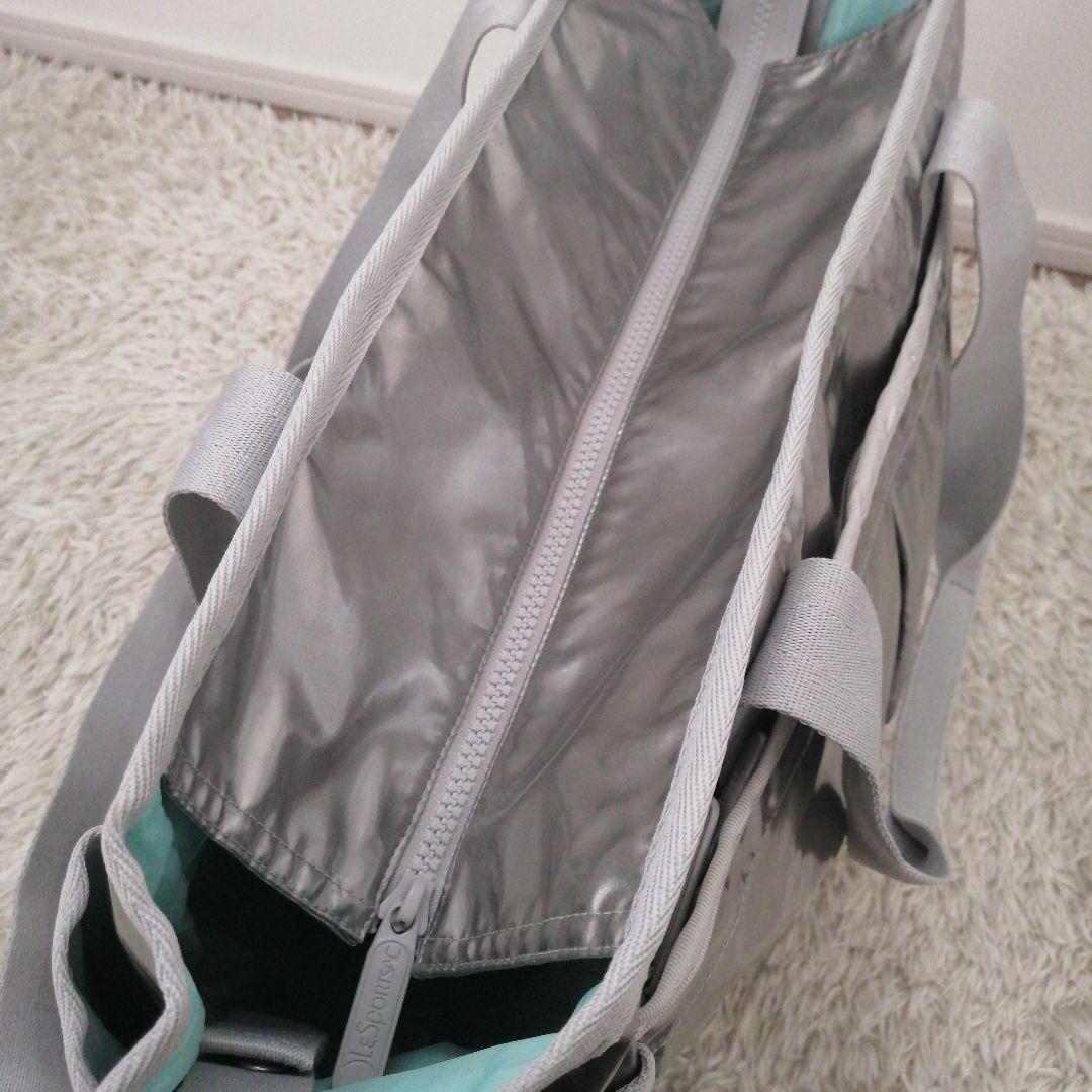 レスポートサック ひとりっぷ 2wayショルダーバッグ シルバー リュウセイ