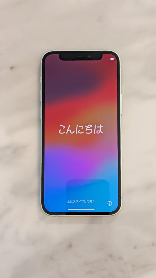 ち*ぴ様 Apple iPhone 12mini ミントグリーン 本体