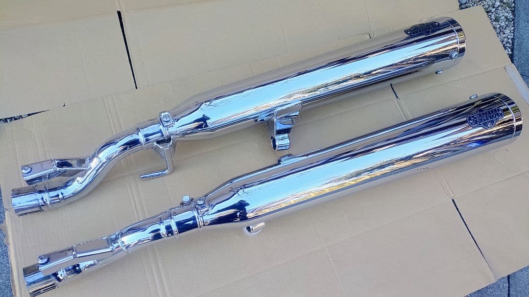  R18／VANCE＆HINESマフラー