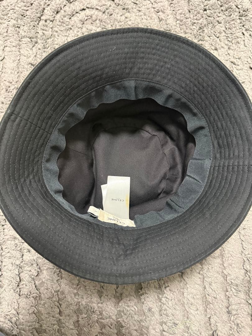 セリーヌ CELINE Bucket Hat ウルトラブラック Lサイズ