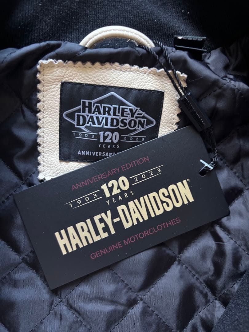 【最終値下げ】HARLEY DAVIDSON 120周年記念バーシティジャケット