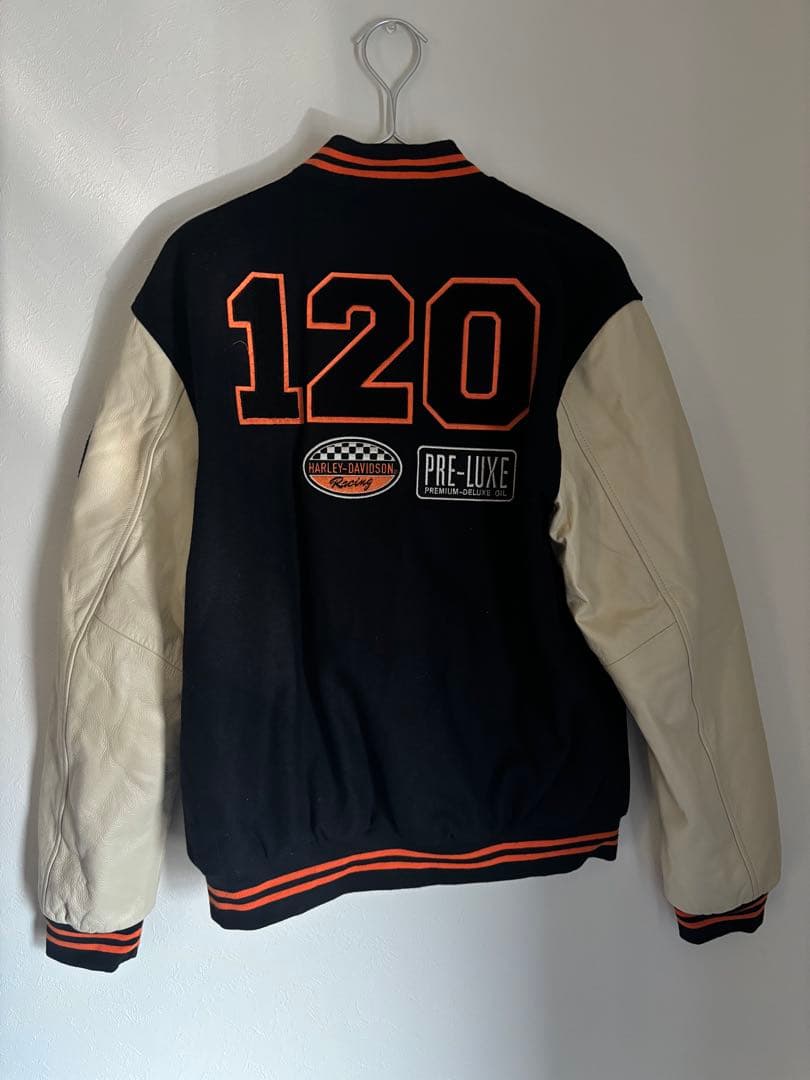 【最終値下げ】HARLEY DAVIDSON 120周年記念バーシティジャケット