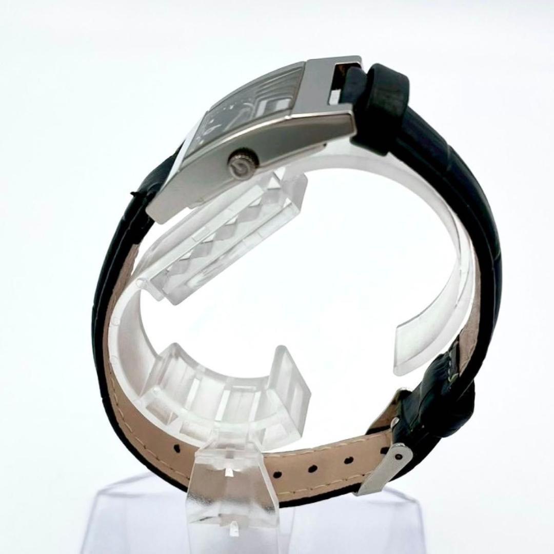 449 新品ベルト グッチ 7700L 腕時計 クオーツ スクエア レザー 稼働