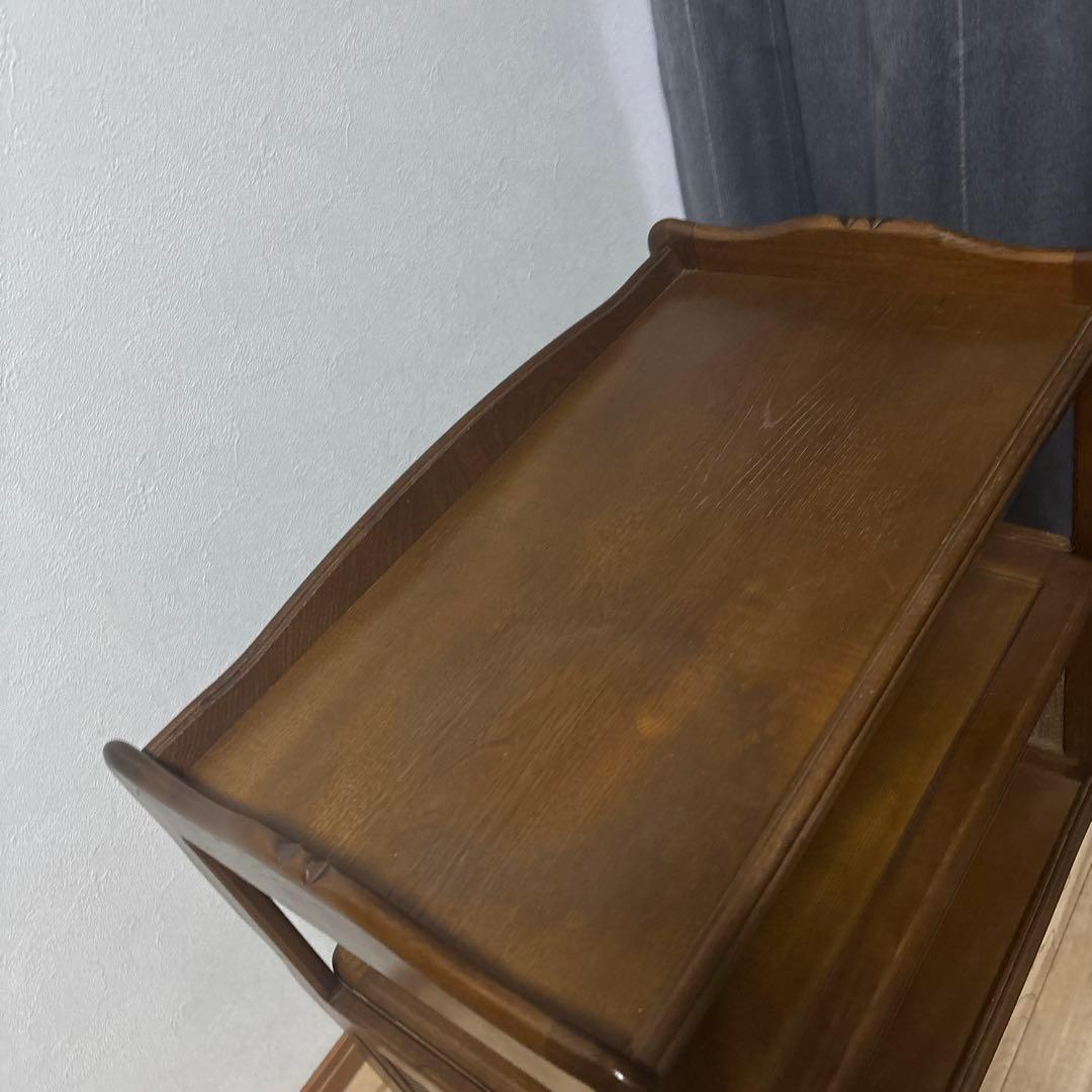 カリモク　キッチン　ワゴン　棚　キャスター　美品　最安値