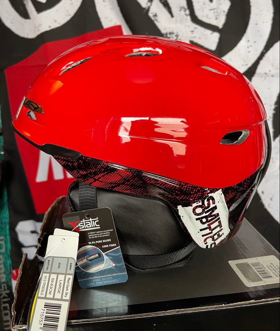 Smith スミス　Transport ヘルメット L レッド