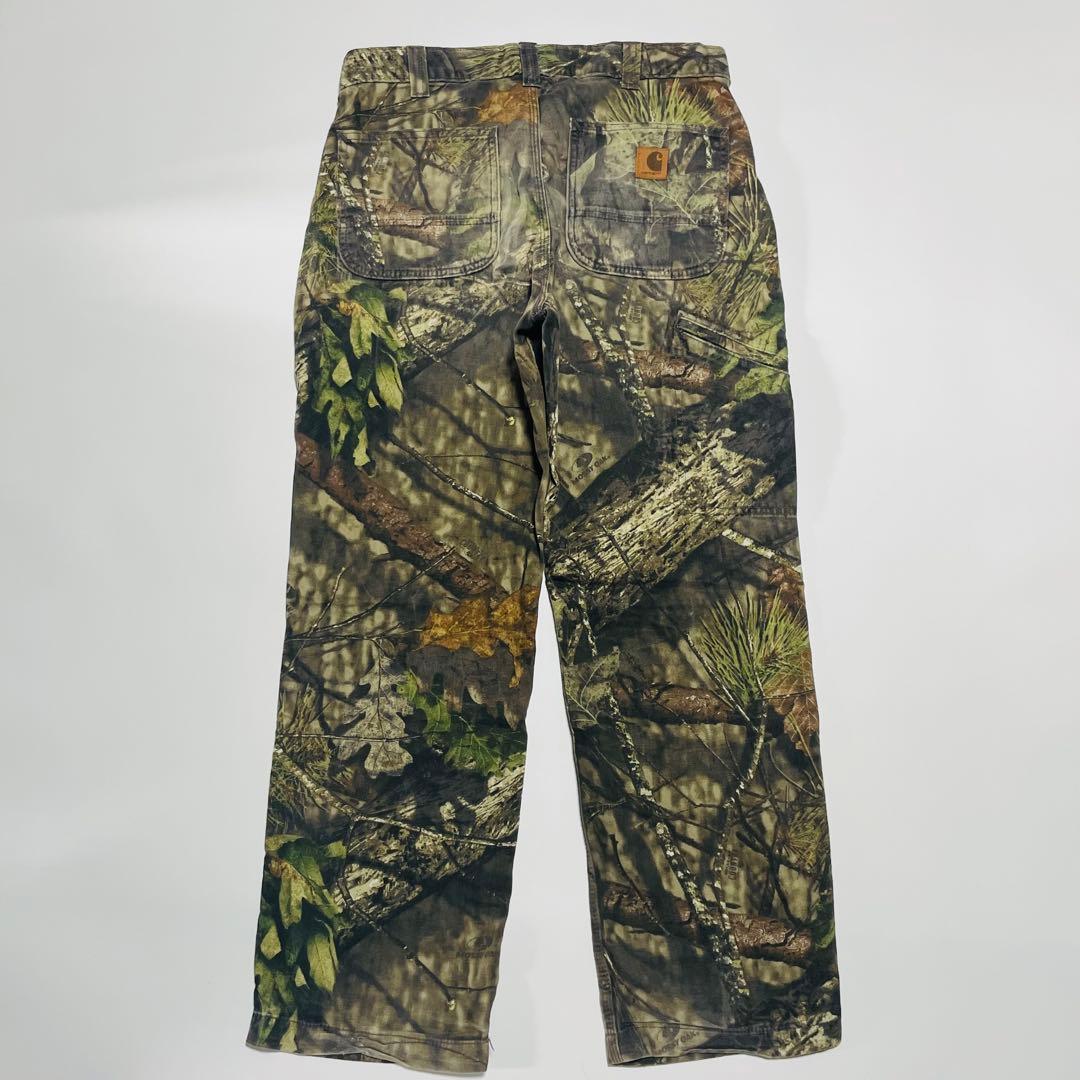 神サイズ　32×30 carhartt リアルツリーカモペインターパンツ　希少