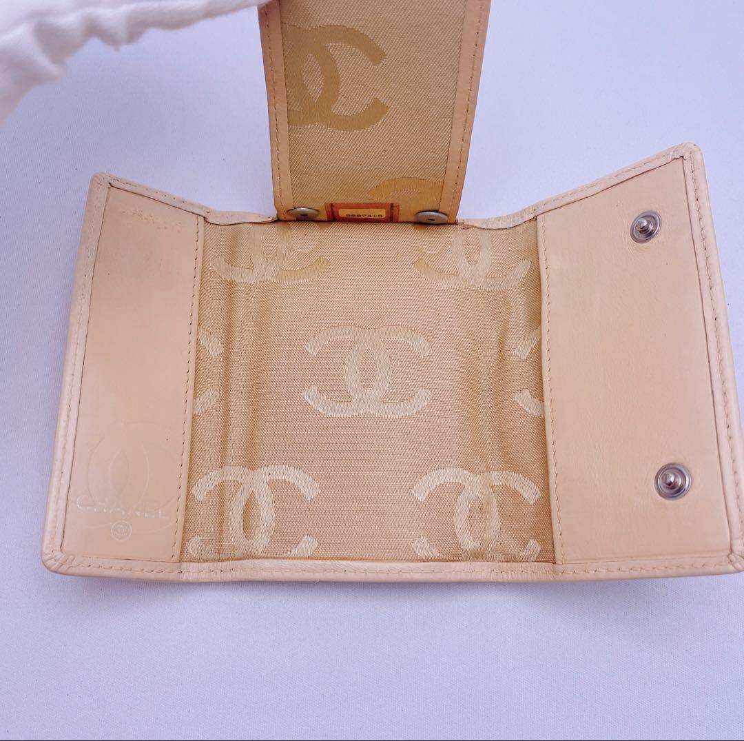 CHANEL　シャネル　カンボンライン　6連　キーケース