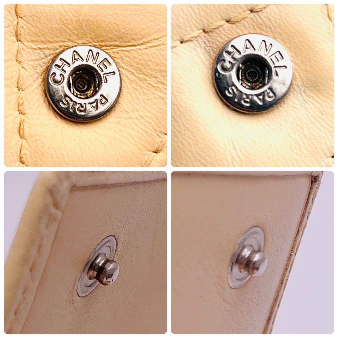 CHANEL　シャネル　カンボンライン　6連　キーケース