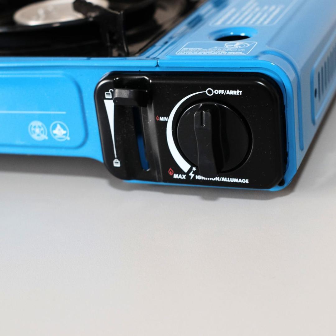 Coleman カセットコンロ 青 収納ケース付き アメリカ限定 日本未発売