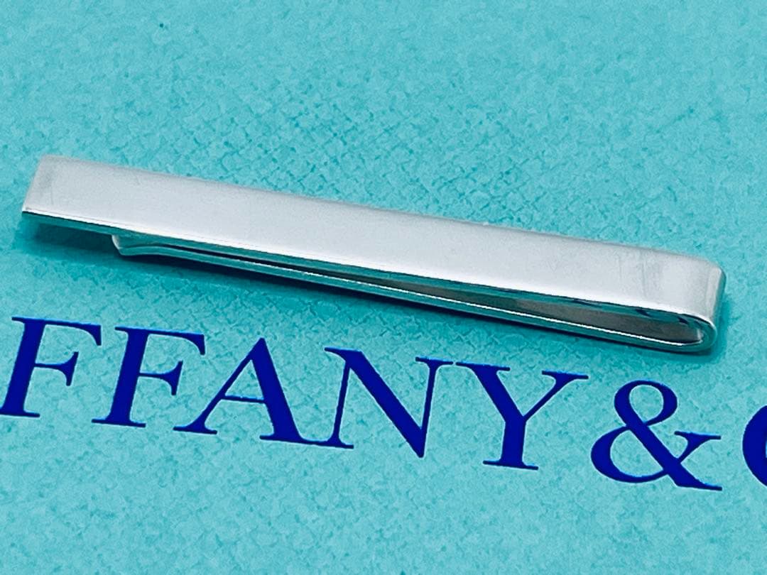 c772 美品　ティファニー　ネクタイピン　タイピン　タイバー　シルバー　925