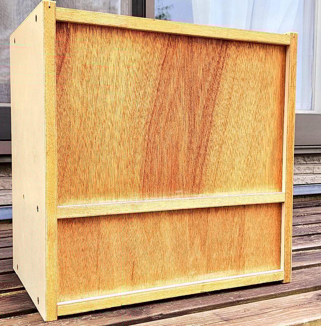 【昭和レトロ】レトロポップ/飾り棚_ショーケース(オレンジ)