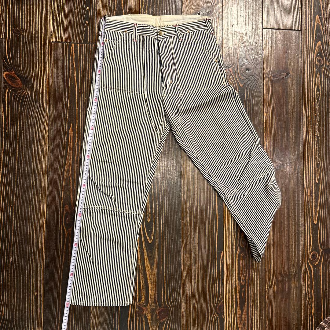 8hour union ペインターパンツ　マッコイ　ヒッコリー