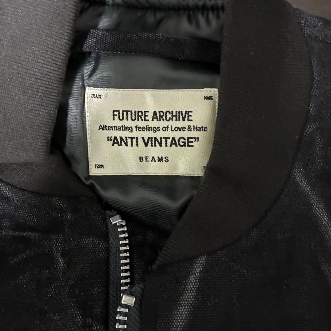 Future archive chemical fade ma-1 Lサイズ