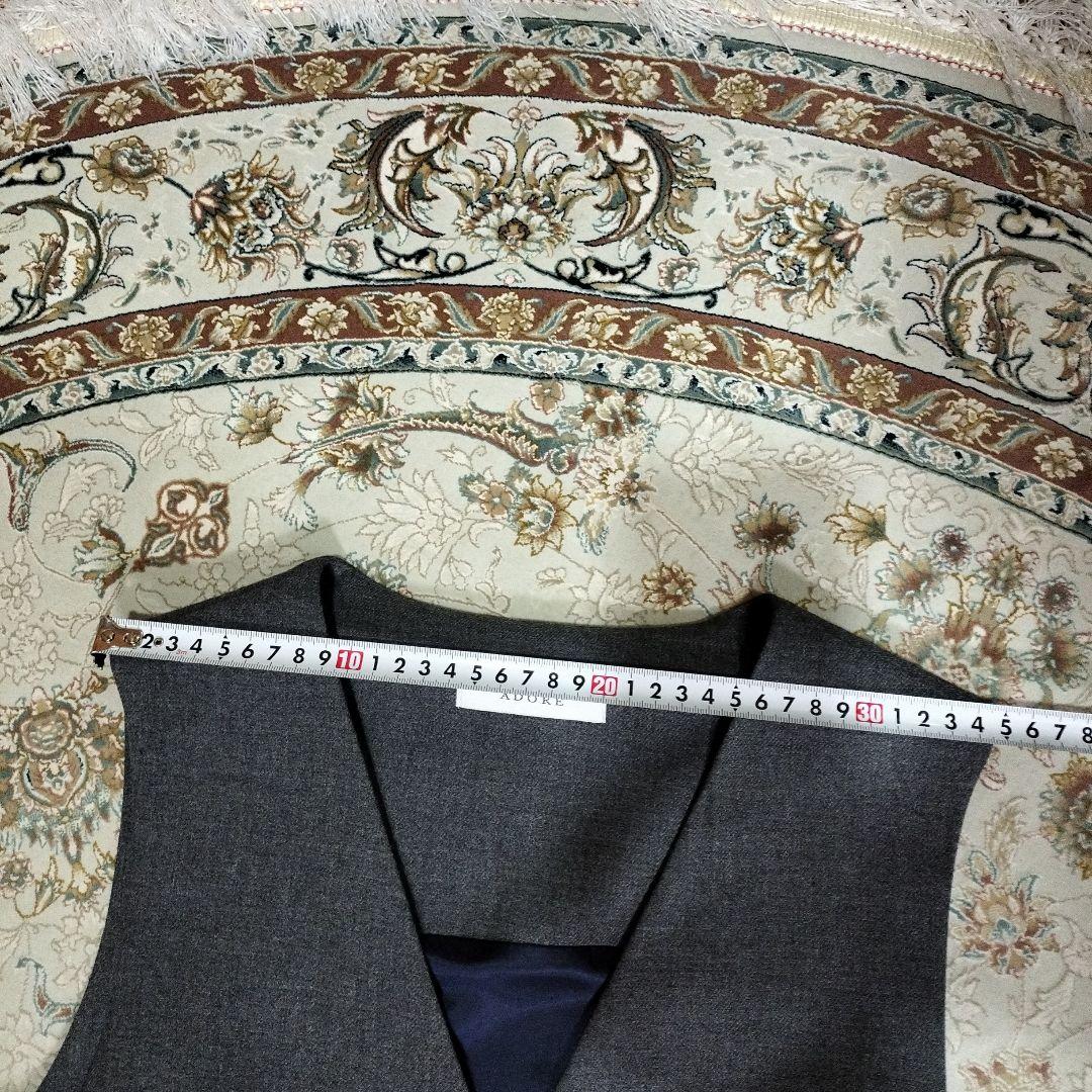 専用です。ADORE ノースリーブ チェックワンピース38