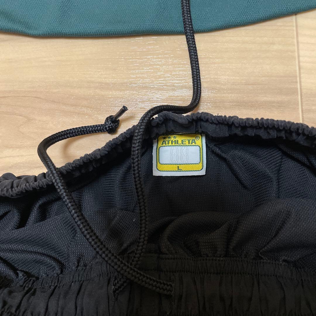 ATHLETA サッカーウェア セットアップ　グリーン