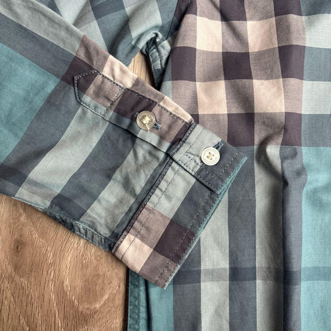【送料込み／3枚セット】　BURBERRY チェック 長袖シャツ 116、120