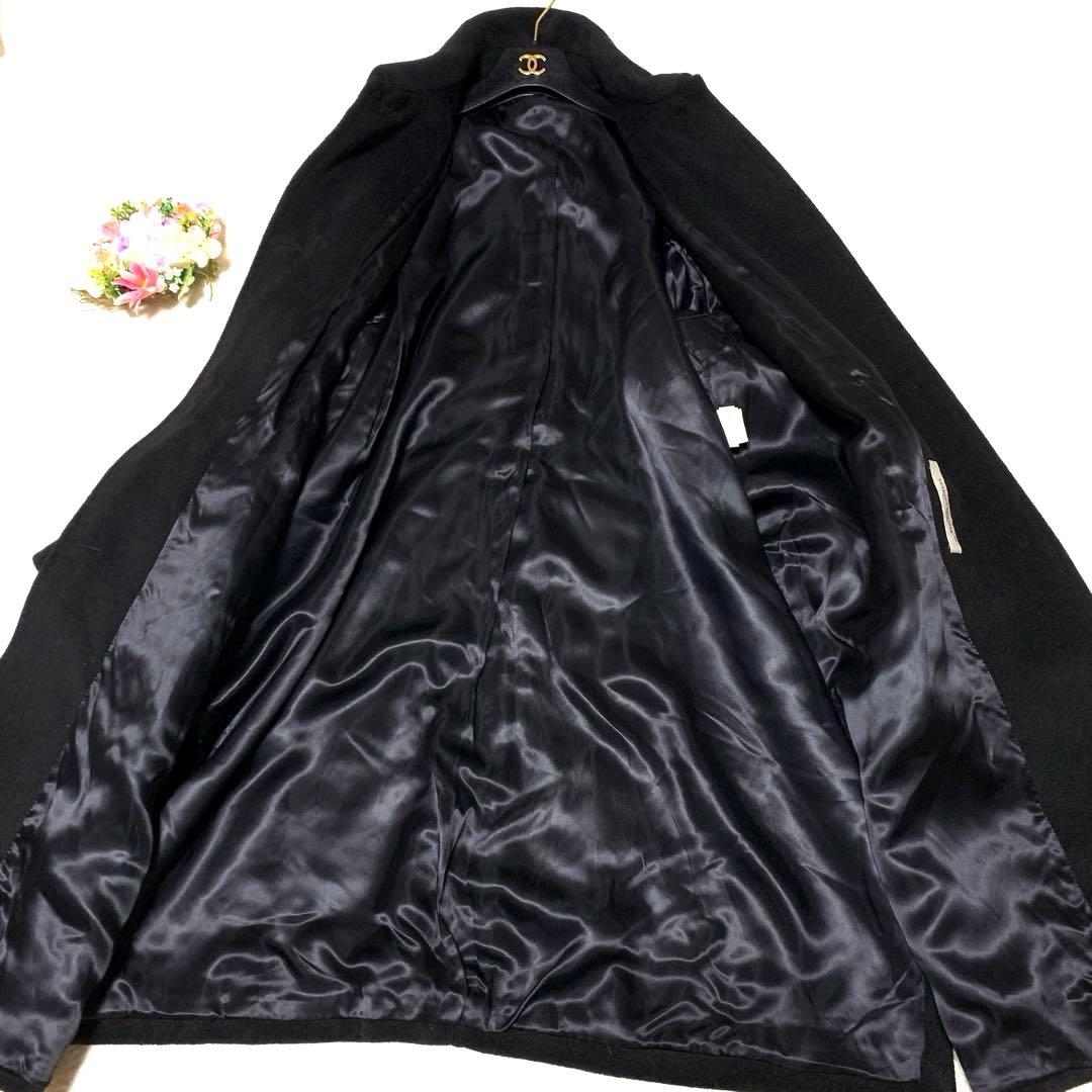 ★新品級　マックスマーラ　チェスターコート❤︎カシミアオーバーサイズ　黒　2XL
