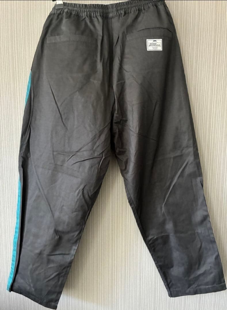 PUNK DRUNKERS XL 蛇パンツ ブラック/ターコイズ