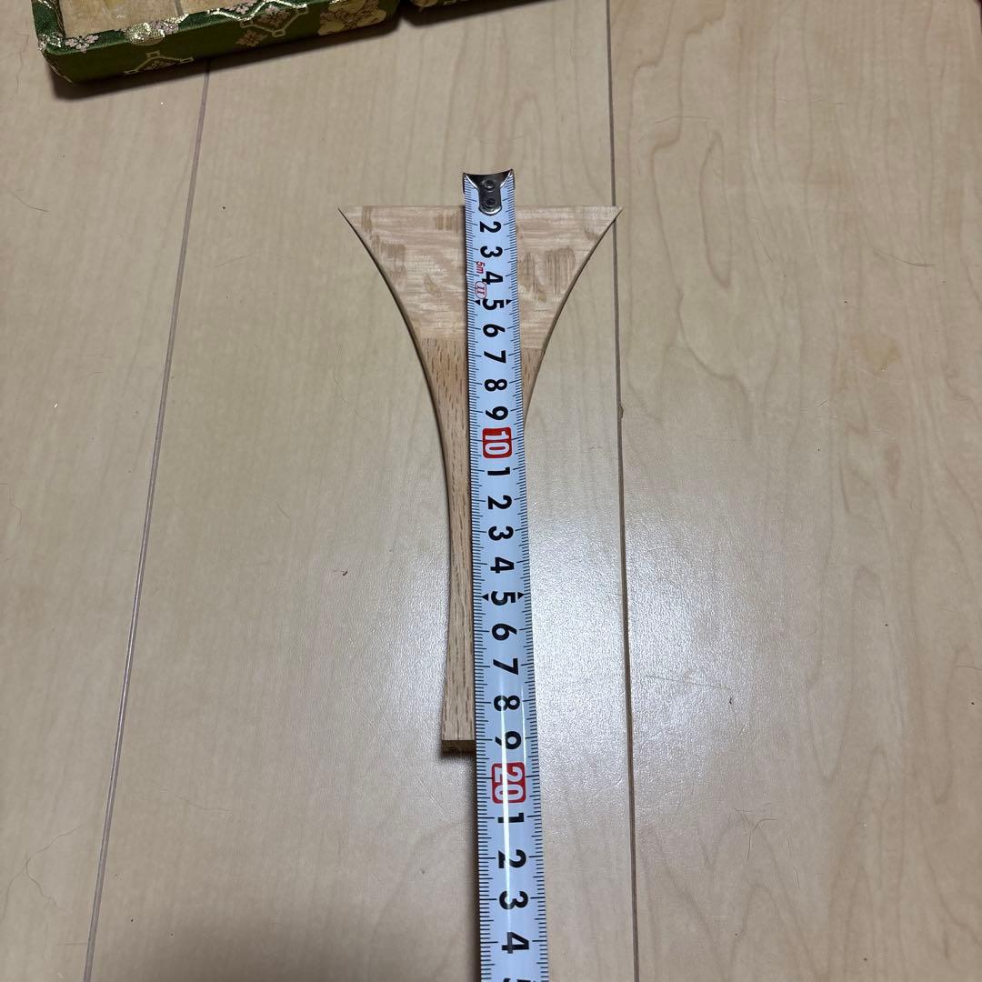 三味線バチ2本と装飾ケースセット