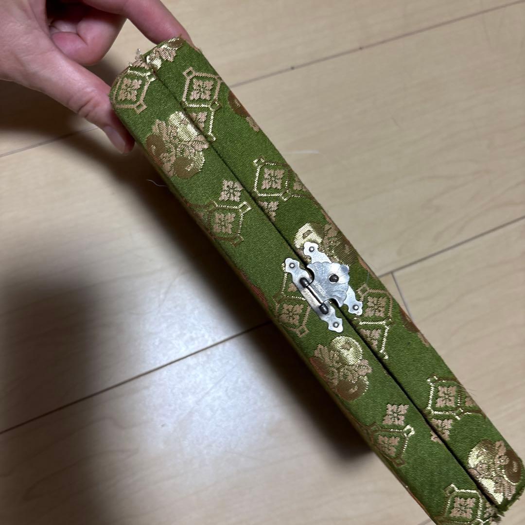 三味線バチ2本と装飾ケースセット