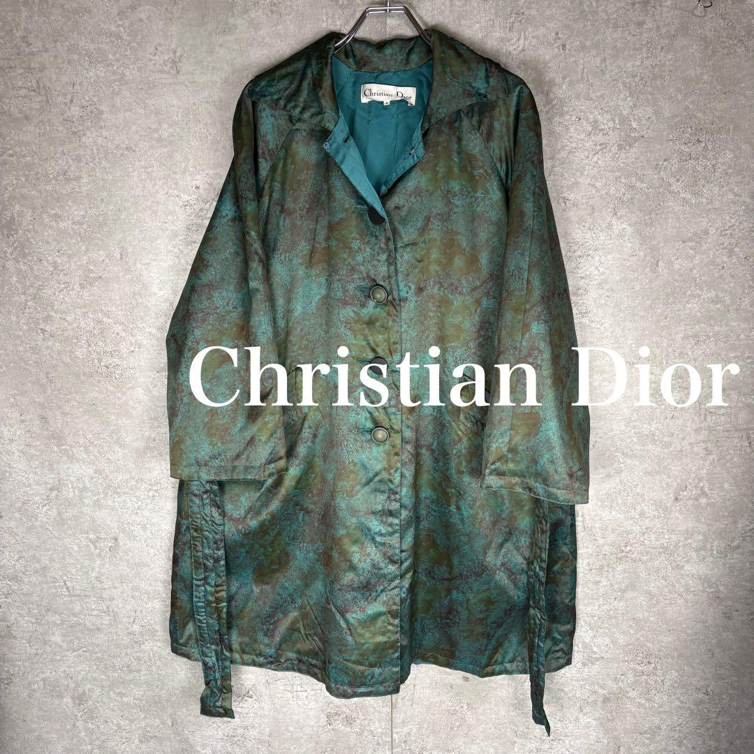 クリスチャンディオール　Christian Dior ベルテッド　ロングコート
