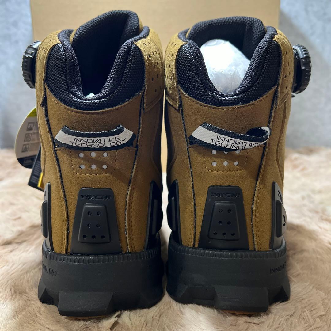 RSタイチ　バイク ライディングシューズ 靴 防水 プロテクター内蔵 BOA