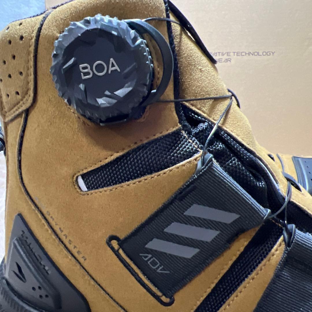 RSタイチ　バイク ライディングシューズ 靴 防水 プロテクター内蔵 BOA