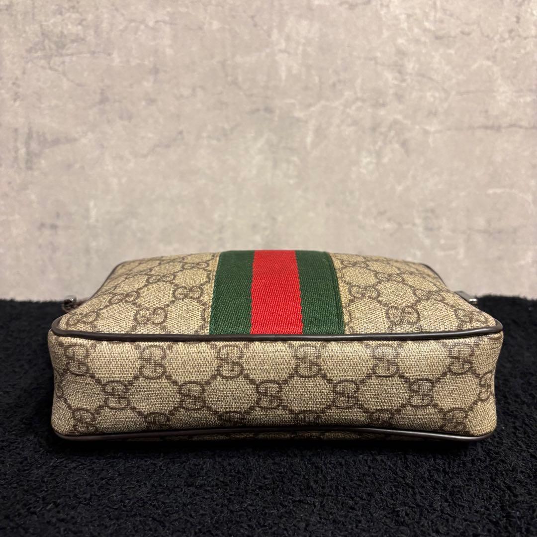 GUCCI グッチ ショルダーバッグ シェリー カメラバッグ GG スプリーム