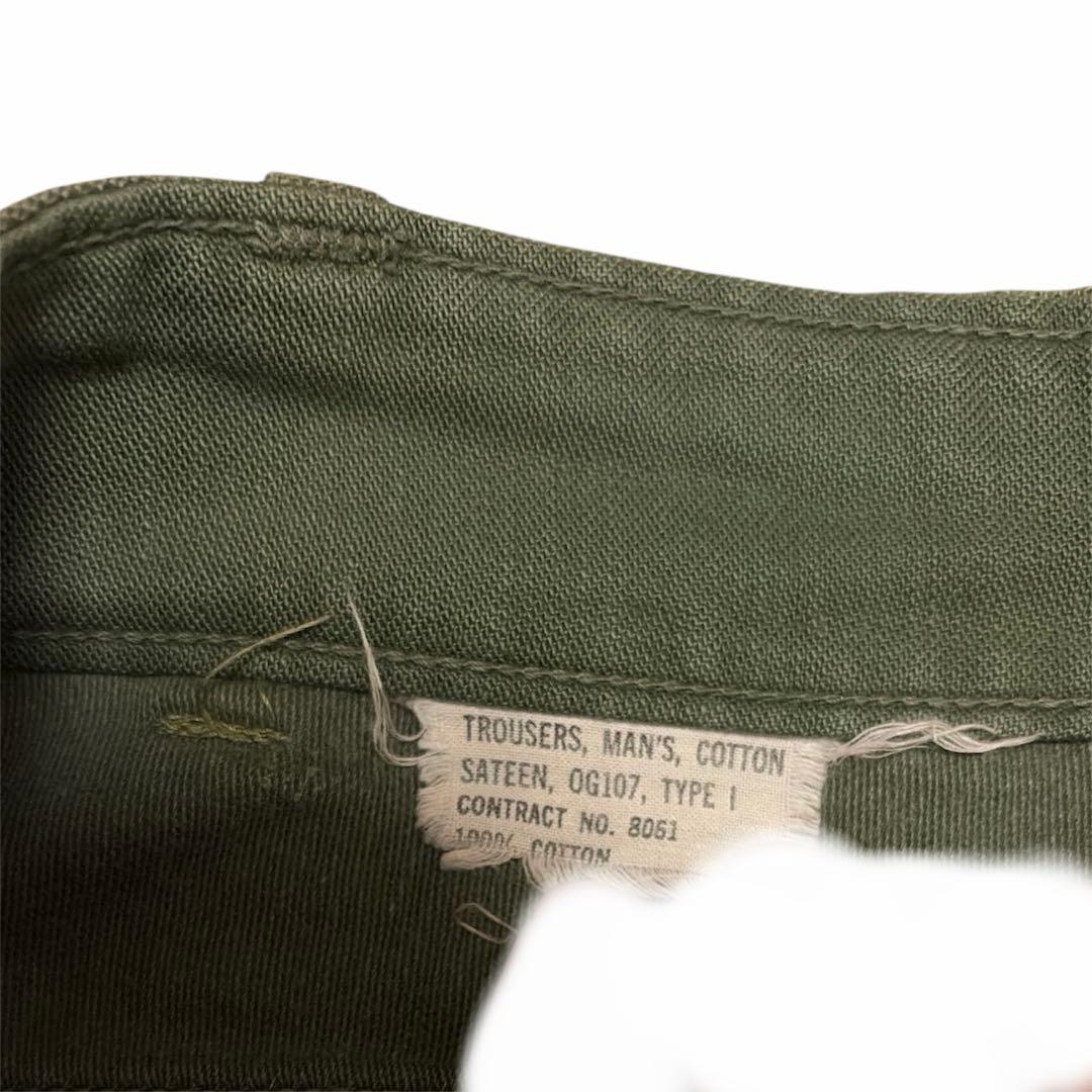 【雰囲気抜群】60's 70's vintage ベイカーパンツ　米軍