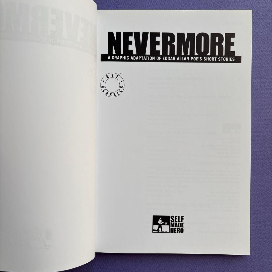 NEVERMORE エドガー・アラン・ポー グラフィックノベル