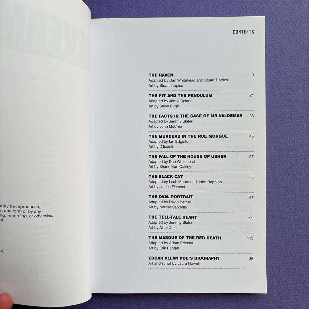 NEVERMORE エドガー・アラン・ポー グラフィックノベル