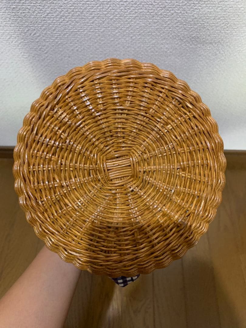 miumiu♡ギンガムチェック ♡カゴバッグ